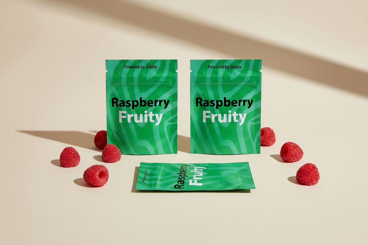 3 Geschmacksbeutel Himbeer-Fruity — Inhalvie